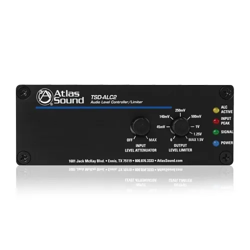 AtlasIED TSD-ALC2 Audio Level Controller / Limiter