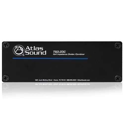 AtlasIED TSD-ZDC 4x4 Universal Impedance Divider Combiner, 150ohms I/O Connectors