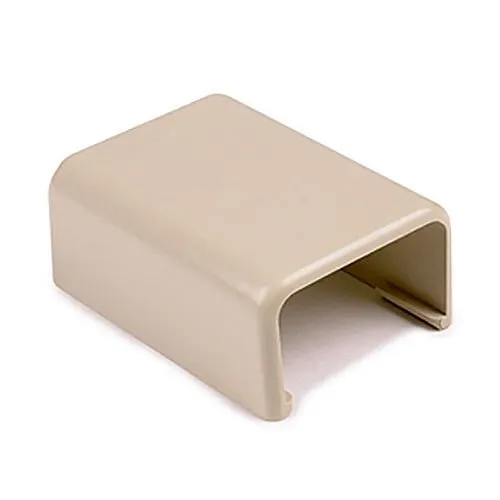 HellermannTyton TSR1I-14 2-Piece Splice Cover .75", PVC, 10-Pack, Ivory