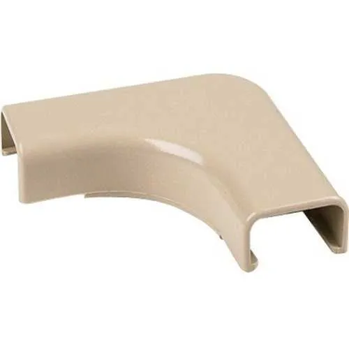 HellermannTyton TSR1I-25-1 Elbow Cover, 3/4", 1" Bend Radius, PVC, Ivory