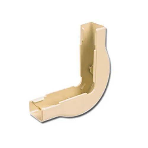 HellermannTyton TSR1I-29-1 External Corner Cover, 3/4in, 1in Bend Radius, PVC, White, 1-Bag