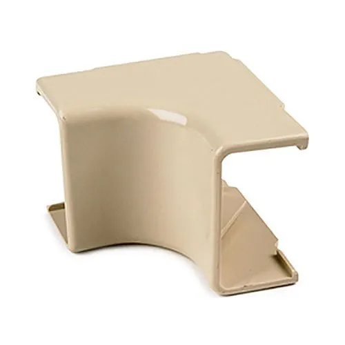 HellermannTyton TSR1I-33-1 Internal Corner Cover, 3/4in, 1in Bend Radius, PVC, White, 1-Bag