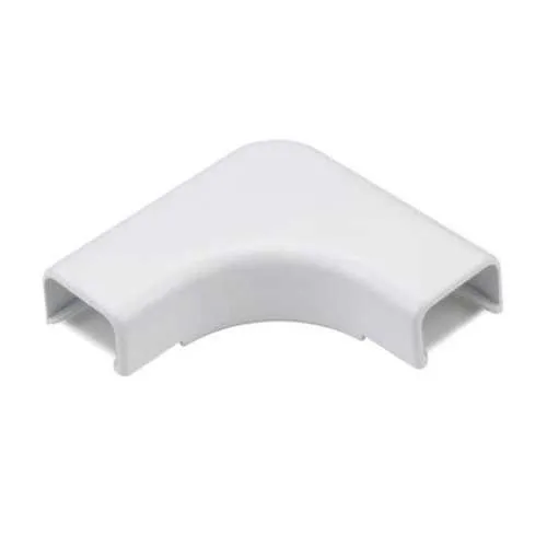 HellermannTyton TSR1W25 3/4" Elbow Cover, 1" Bend Radius, White