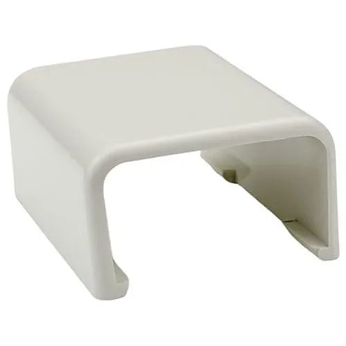 HellermannTyton TSR2FW-14 Cable Duct Cover, Raceway Splice Cover 1-1/4", White