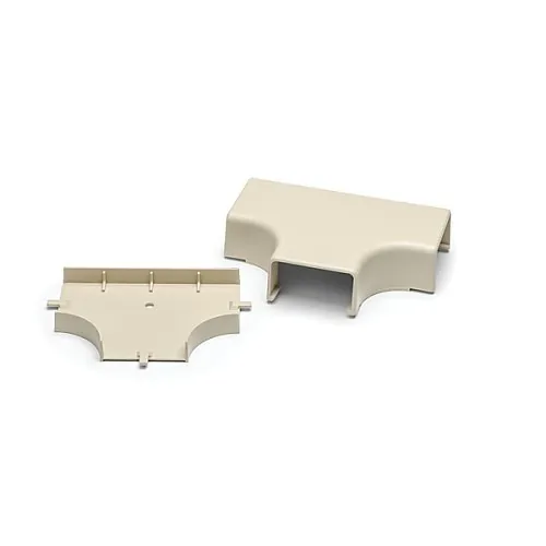 HellermannTyton TSR2I-21-1 Cable Duct Cover, Ivory Tee 1"Bend Radius/Each