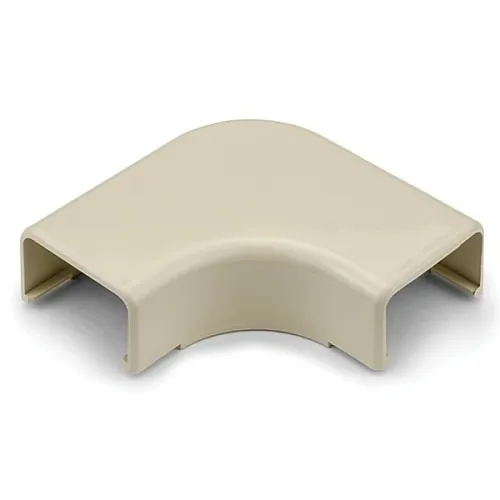 HellermannTyton TSR2I-25 Connector Fitting, Cover, Right Angle for TSR2, Low Voltage Surface Raceway