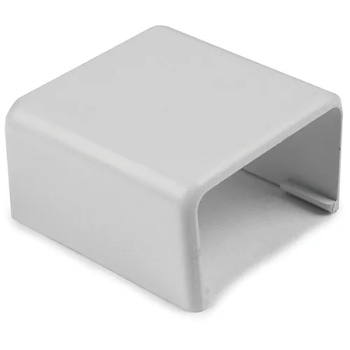 HellermannTyton TSR2W-36 Wall Plate, End Cap/Each, White