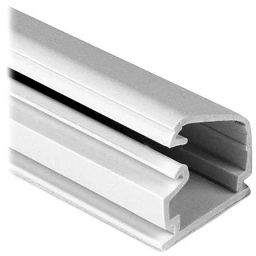 HellermannTyton TSR3W-6A 1-Piece Surface Raceway, 1.75", 6' Long, PVC, 120' Carton, White
