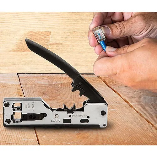 Triplett TT-325 Crimper Tool for Crimper, RJ45 CAT7,CAT6,CAT5