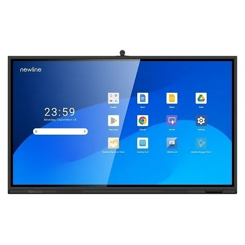 Newline Interactive TT-8624QP 86" Q PRO Series 4K LED TV, 86", Black