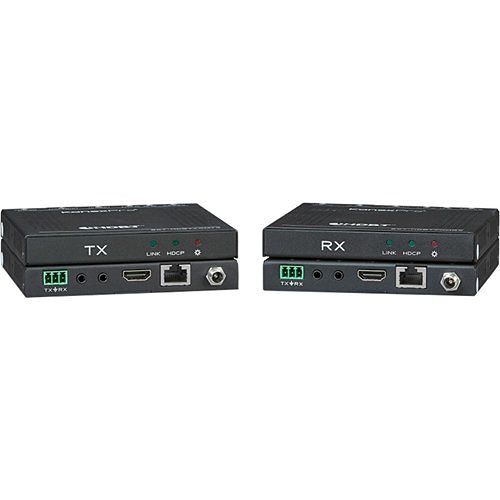 Kanex EXT-HDBT70M Ultraslim 4K, 60 HDMI Extender Over HDBaseT- 230' (70m), Video Extender Transmitter/Receiver, Black