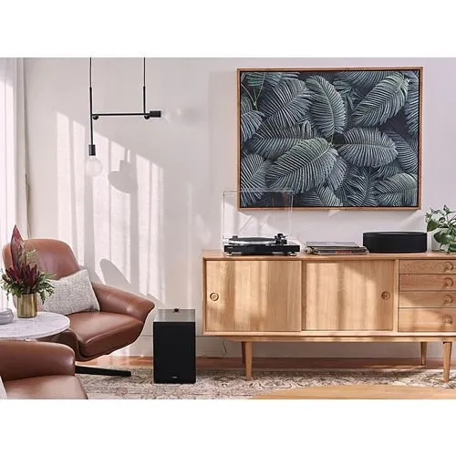 Yamaha TT-N503BL MusicCast VINYL 500 Wireless Two-Speed Stereo Turntable, Black