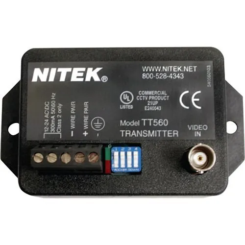 Nitek TT560 Active Long Range Video Balun Transmitter