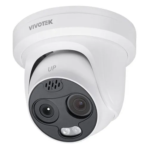 VIVOTEK TT9333-E(7MM) S Series 4MP Bi-Spectrum Thermal IP Turret Camera with Dual Sensor, 7/8mm Fixed Lens