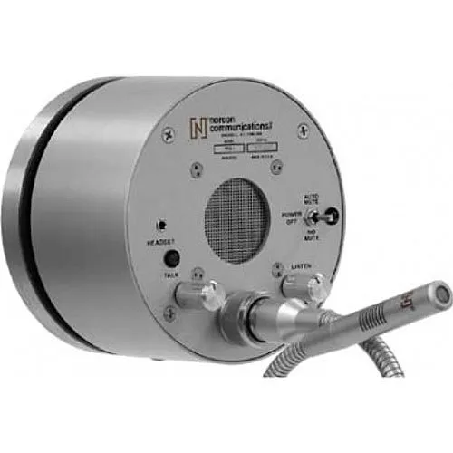 Alpha TTU-1A-X Talk-Thru Communicator with Removable Gooseneck Mic, Standard, 117VAC