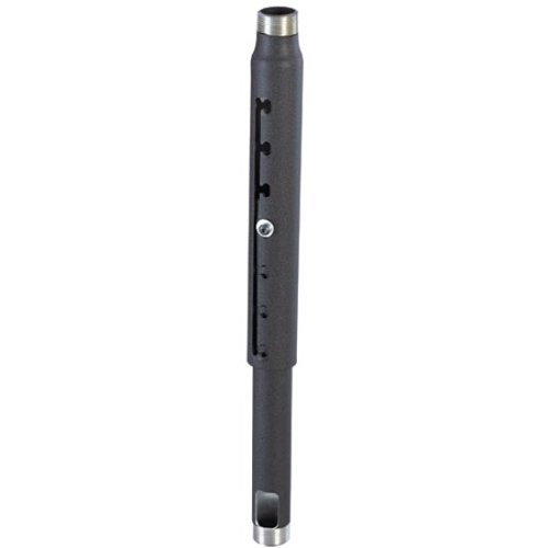 Chief CMS009012 Speed-Connect 9-12" Adjustable Extension Column, 1.5" NPT on Both Ends, TAA Compliant, Black