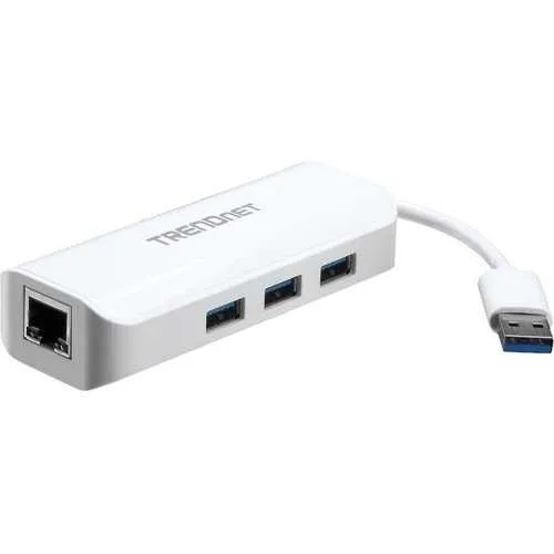 TRENDnet USB 3.0 to Gigabit Ethernet Adapter USB Hub