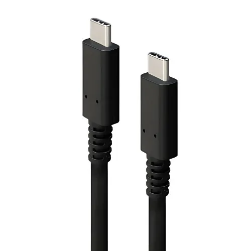 Vanco TUS2CC03 TUS2CC USB-C to USB-C Cable, USB 2.0, 500mA, 3', TAA Compliant