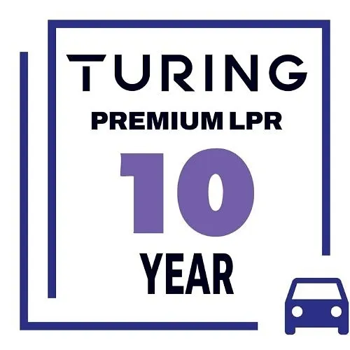 Turing Video TV-PREMLPR10Y Vision Premium LPR License 10 Year/Camera (for TP-MMB4AV8L)