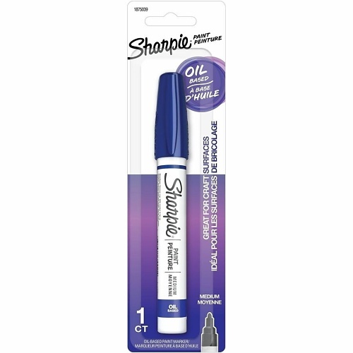Sharpie 1875039 Oil-Based Paint Marker, Medium Tip, Blue