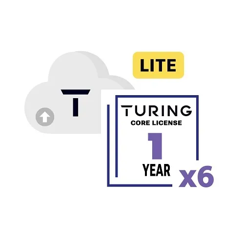 Turing Video TV-UC1Y6 Lite Series Kit, Software Upgrade Bundle with (1) Turing Bridge and (6) Premium 1-Year Licenses