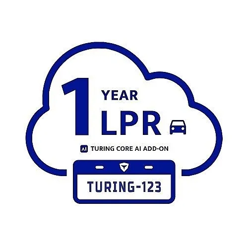 Turing Video TV-VBLPR1Y Video-Based Lpr Add-On Per Camera, 1-Year