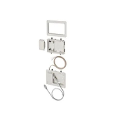 Arlington TVL2508K Low Profile TV Bridge Kit for Shallow Wall Depths, Plastic, White