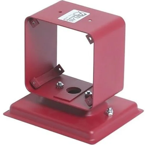 AtlasIED TVTA-R Mounting Adapter for Speaker, Red