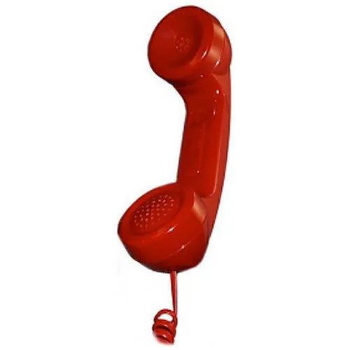 Alpha TW2500RD A/R Handset, Regular Cord, Red