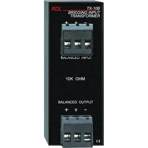RDL TX-10B Bridging Input Transformer
