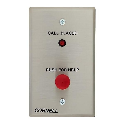 Cornell E-101 Emergency Station with Push On-Off Switch with Call Placed Light