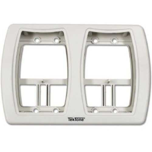 TekTone IH122K Dual-Gang Mounting Kit- Bezel and Plate for SF121, SF122 and SF123