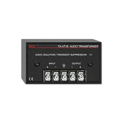 RDL TX-AT1S Audio Isolation Transformer with Suppression