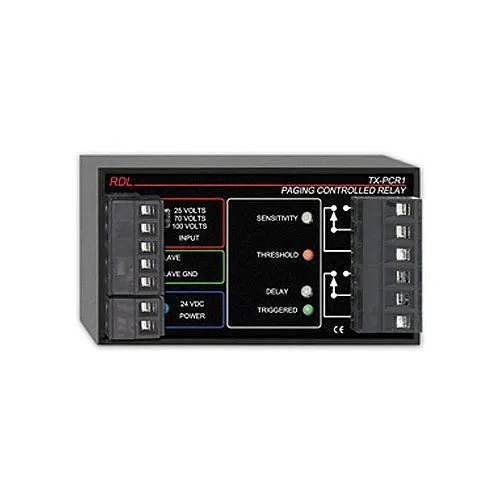 RDL TX-PCR1 Paging Controlled Relay