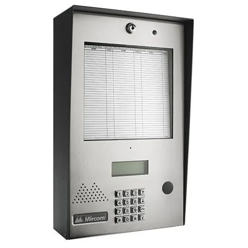 Mircom TX3-120U-C Paper Directory Telephone Access System, Surface Mount, Universal Enclosure