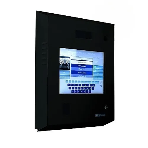 Mircom TX3-TOUCH-S15B-WR-A 15" Surface Mount Weather and Vandal Resistant Touch Screen, Black