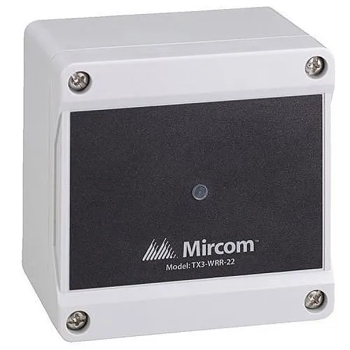 Mircom TX3-WRR-22 TX3 Series 2-Channel Wiegand Receiver, 100' Range