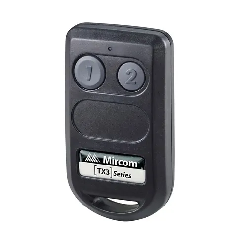 Mircom TX3-WRT-2S1 TX3 Series 2-Button RF Keytag Transmitter with MIFARE Technology