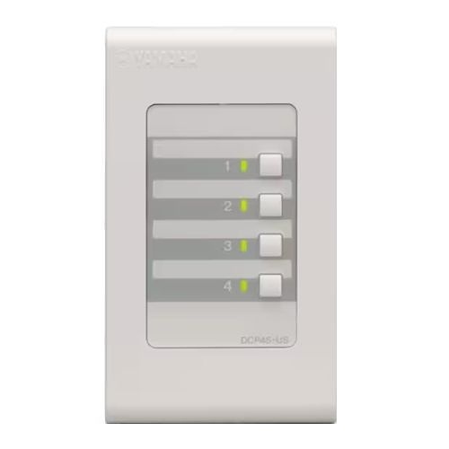 Yamaha DCP4S-US 4-Switch Digital Control Panel for DME7, Wall Mount, US