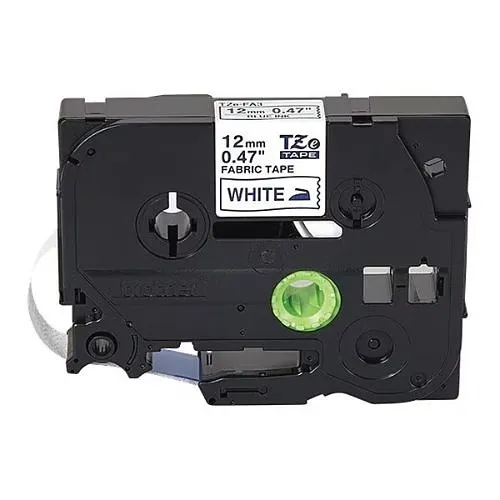 Brother TZEFA3 0.47" x 9.8', Black/Ivory