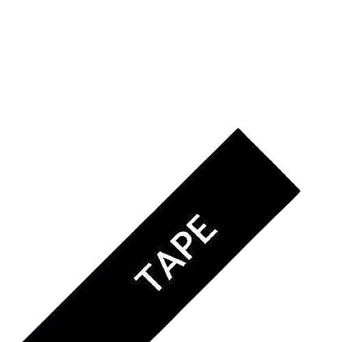 Brother TZEM355 0.94" x 26.2' White on Black
