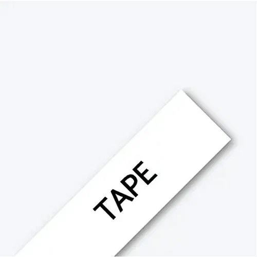 Brother TZES231 Black on White Strong Tape 12 mm