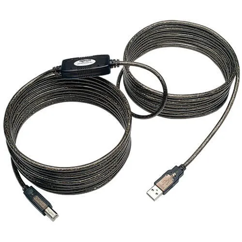 Eaton Tripp Lite U042-025 USB 2.0 to Active Repeater Cable, 25' (7.62m), M/M