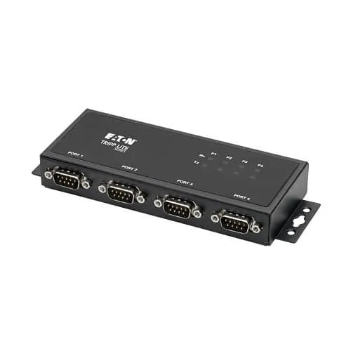 Eaton Tripp Lite U208-004-IND 4-Port RS-422/RS-485 USB to Serial FTDI Adapter with COM Retention (USB-B to DB9 F/M)