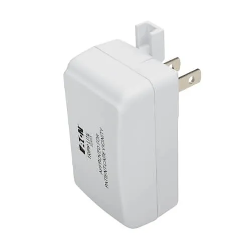 Eaton Tripp Lite U280-001-W2-HG 1-Port USB Wall Charger, Hospital-Grade, USB-A, 2.5A, UL 60601-1 Compliant, White