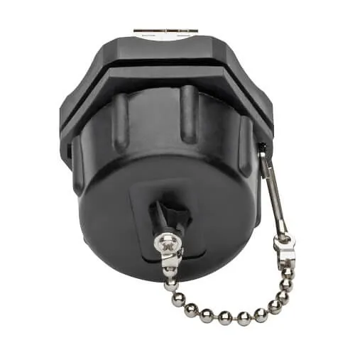 Eaton Tripp Lite U325-000-IND USB 3.0 Coupler SuperSpeed Industrial F/F Shielded Dust Cap, IP67, 5Gbps, TAA