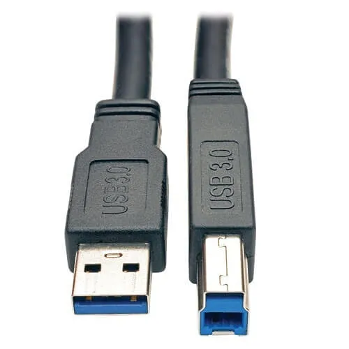 Eaton Tripp Lite U328-025 25' USB 3.0 SuperSpeed Active Repeater Cable Male to Male (AB M/M), 5Gbps, Black