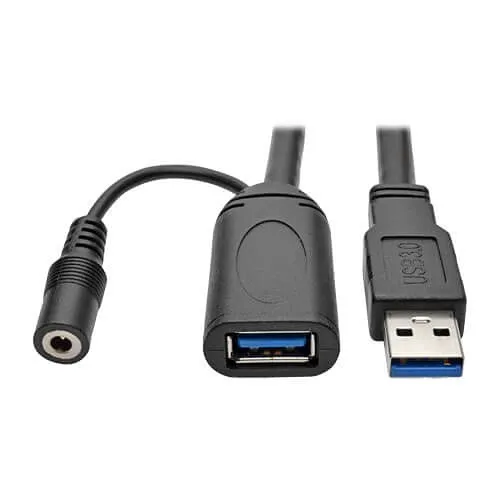 Eaton Tripp Lite U330-20M USB 3.0 SuperSpeed ​​Active Extension Repeater Cable (USB-A M/F), 65' (20m)