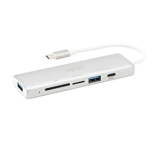 Eaton Tripp Lite U460-002-2AM-C1 USB 3.1 Gen 1 Aluminum Hub with Power Delivery