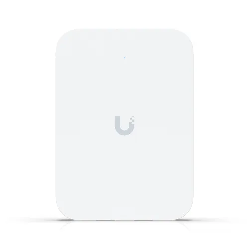 Ubiquiti U7-IW Wall-Mounted Wi-Fi‎ 7 AP with 4-Spatial Streams and Integrated 2.5 GbE PoE Switch